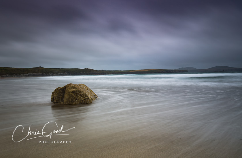 Imminent 
 Watching an incoming storm to Whitesands beach in Pembrokeshire 
 Keywords: Pembrokeshire, Whitesands, Storm, UK Landsacape, Landscape photography, long exposure photography, water movement